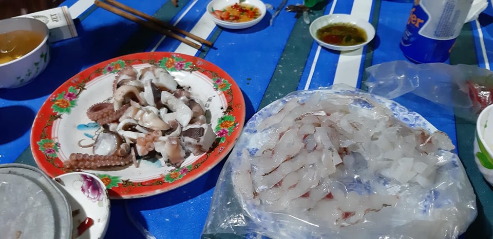 Tour câu mực đêm Quy Nhơn
